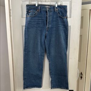 Levi’s Ribcage Straight Ankle